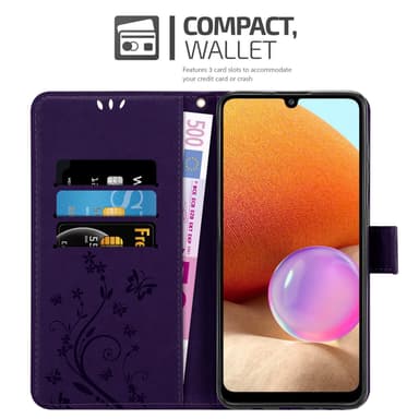 Samsung Galaxy A32 4G Suojakuori Lompakkokotelo