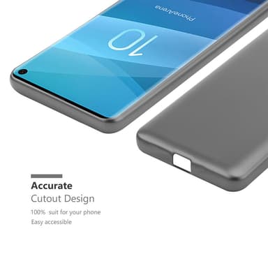 Samsung Galaxy S10 4G Suojakuori Kotelo (harmaa)