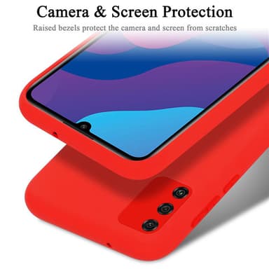 Honor 9A Suojakuori Kotelo Case (Punainen)