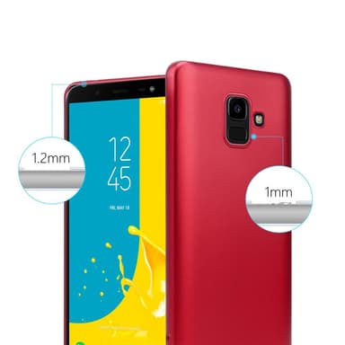 Samsung Galaxy J6 2018 Suojakuori Kotelo (Punainen)