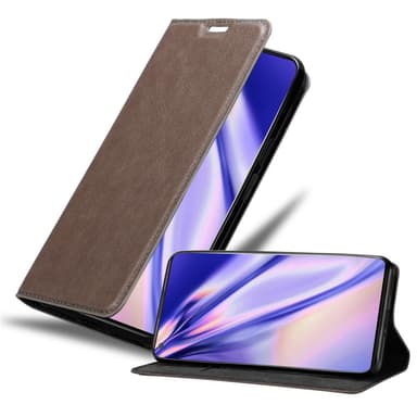 OnePlus 8 PRO Suojakuori Lompakkokotelo (Ruskea)