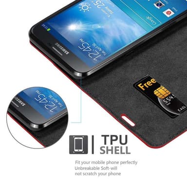 Samsung Galaxy MEGA 6.3 Suojakuori Lompakkokotelo