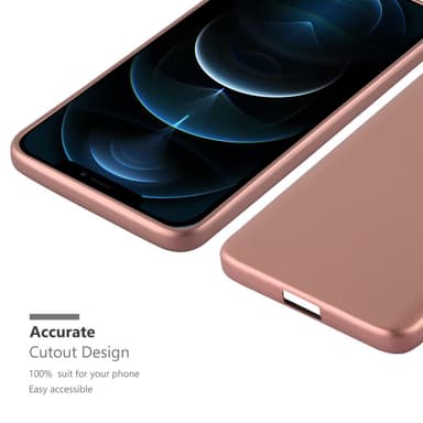 iPhone 12 PRO MAX Suojakuori Kotelo (Vaaleanpunainen)