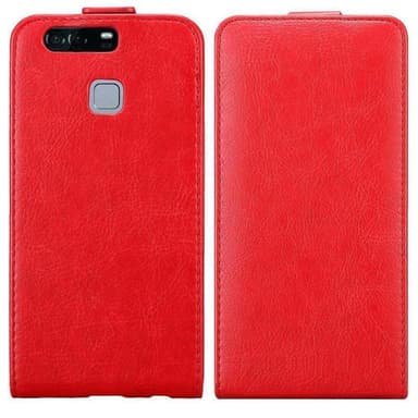 Huawei P9 PLUS Suojakuori Lompakkokotelo (Punainen)