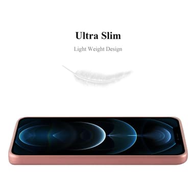 iPhone 12 PRO MAX Suojakuori Kotelo (Vaaleanpunainen)