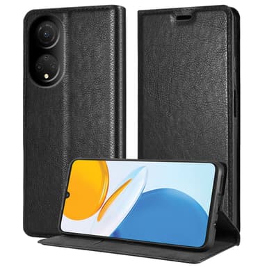 Honor X7 Suojakuori Lompakkokotelo (Musta)