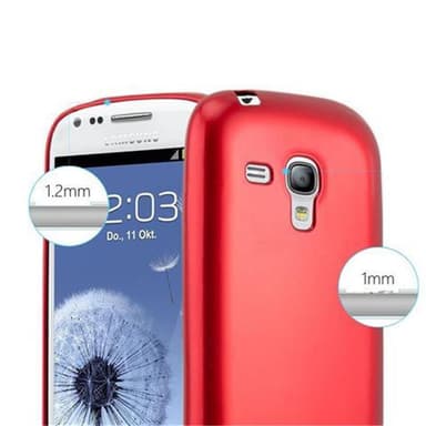 Samsung Galaxy S3 MINI Suojakuori Kotelo (Punainen)