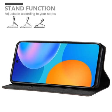 Huawei P SMART 2021 Suojakuori Lompakkokotelo (Ruskea)