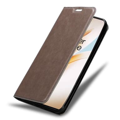 OnePlus 8 PRO Suojakuori Lompakkokotelo (Ruskea)