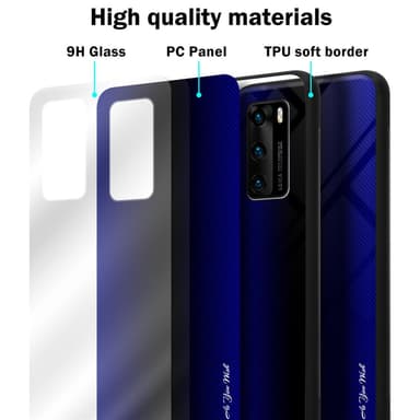 Huawei P40 Suojakuori Kotelo (Violetti)