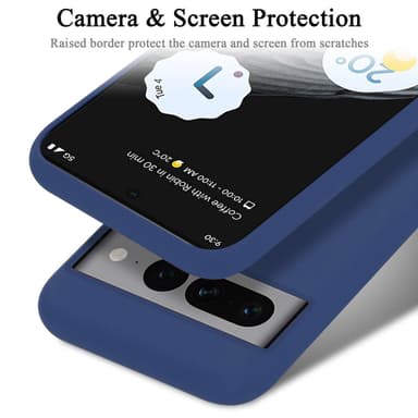 Google PIXEL 7 PRO Suojakuori Kotelo (Sininen)