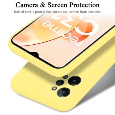 Realme C31 Suojakuori Kotelo Case (Keltainen)