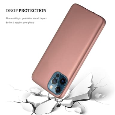 iPhone 12 PRO MAX Suojakuori Kotelo (Vaaleanpunainen)