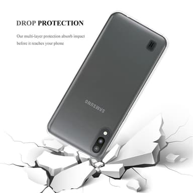 Samsung Galaxy A10 / M10 Suojakuori Kotelo (Läpinäkyvä)