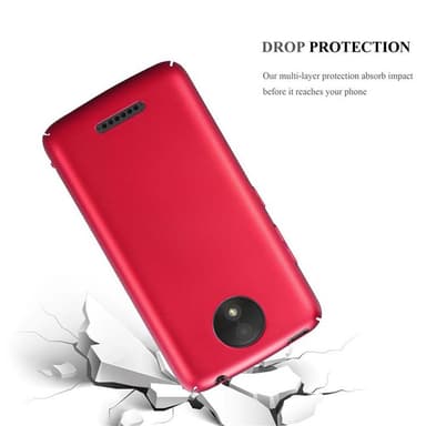Motorola MOTO C PLUS Suojakuori Kotelo Cover (Punainen)