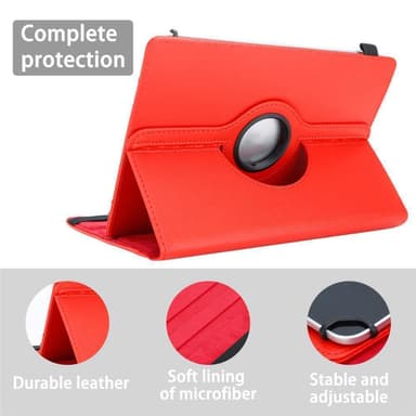 Odys Note Tab PRO Suojakuori Kotelo (Punainen)