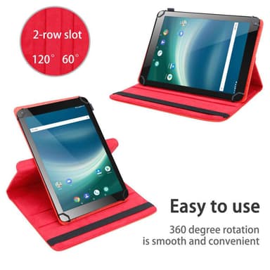 Odys Note Tab PRO Suojakuori Kotelo (Punainen)
