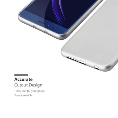 Honor 8 / 8 PREMIUM Suojakuori Kotelo (Hopea)