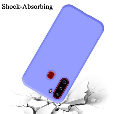 Samsung Galaxy A21 Suojakuori Kotelo (Violetti)