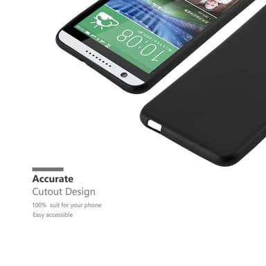 HTC Desire 820 Suojakuori Kotelo (Musta)