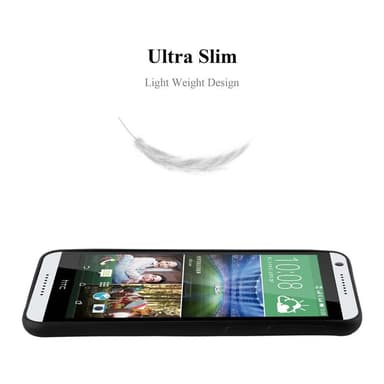 HTC Desire 820 Suojakuori Kotelo (Musta)
