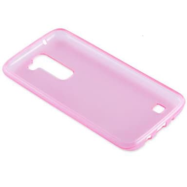 LG K7 2016 Suojakuori Kotelo (Vaaleanpunainen)