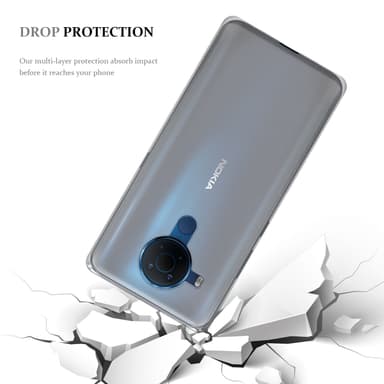 Nokia 5.4 Suojakuori Kotelo (Läpinäkyvä)