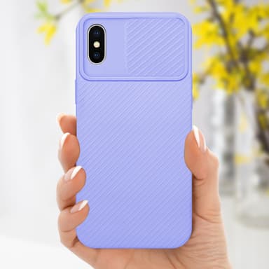 iPhone X / XS Suojakuori Kotelo (Violetti)