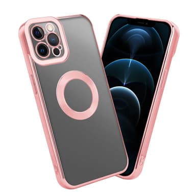 iPhone 12 PRO MAX Suojakuori Kotelo (Läpinäkyvä)