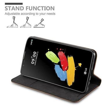 LG STYLUS 2 Suojakuori Lompakkokotelo (Ruskea)