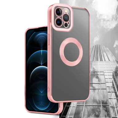 iPhone 12 PRO MAX Suojakuori Kotelo (Läpinäkyvä)