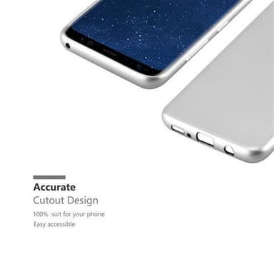 Samsung Galaxy S8 Suojakuori Kotelo (Hopea)