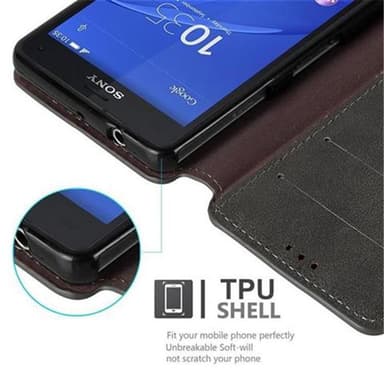 Sony Xperia Z3 COMPACT Suojakuori Lompakkokotelo