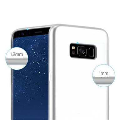 Samsung Galaxy S8 Suojakuori Kotelo (Hopea)