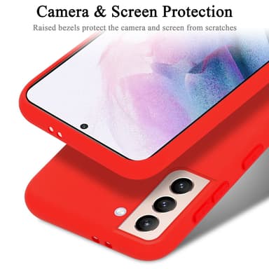 Samsung Galaxy S22 PLUS Suojakuori Kotelo (Punainen)