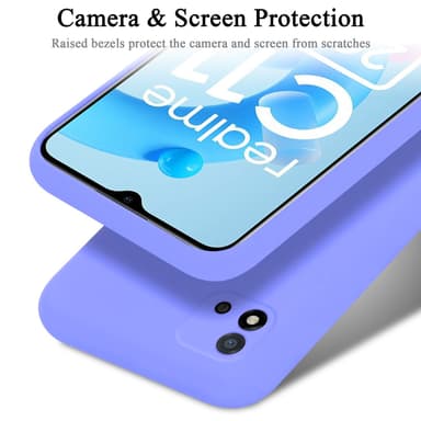 Realme C11 2021 Suojakuori Kotelo Case (Violetti)