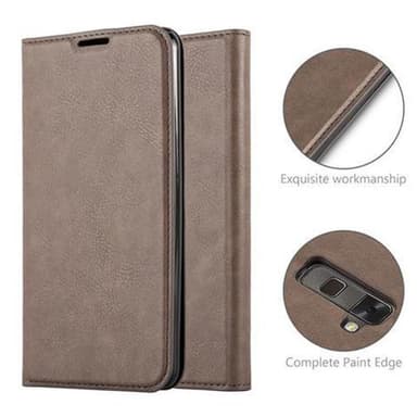 LG STYLUS 2 Suojakuori Lompakkokotelo (Ruskea)
