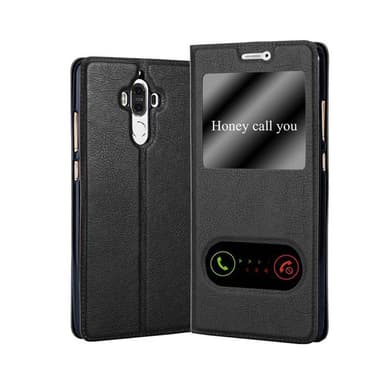 Lompakkokotelo Huawei MATE 9 Case (Musta)