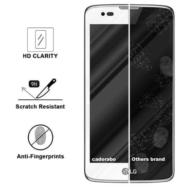 LG K7 2016 Suojakalvo Karkaistu lasi Näytönsuoja