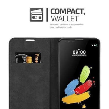 LG STYLUS 2 Suojakuori Lompakkokotelo (Ruskea)