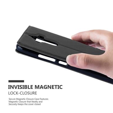Lompakkokotelo Huawei MATE 9 Case (Musta)