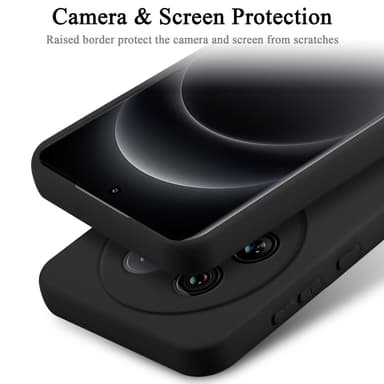 Xiaomi 14 Ultra Suojakuori Kotelo Case (Musta)