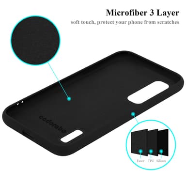 Oppo FIND X2 PRO Suojakuori Kotelo Case (Musta)