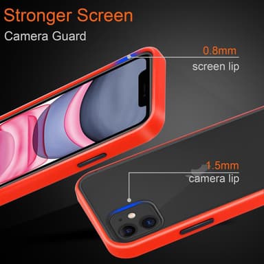 iPhone 11 Suojakuori Kotelo (Läpinäkyvä)