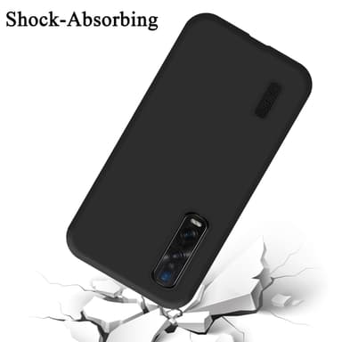 Oppo FIND X2 PRO Suojakuori Kotelo Case (Musta)