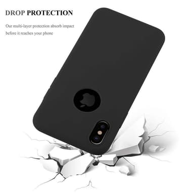 Suojakuori iPhone XS MAX Kotelo (Musta)