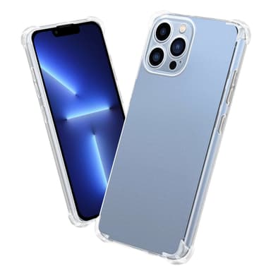 iPhone 13 PRO MAX Suojakuori Kotelo (Läpinäkyvä)