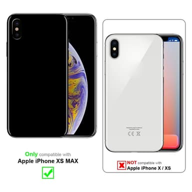 iPhone XS MAX Suojakuori Case Kotelo (Violetti)