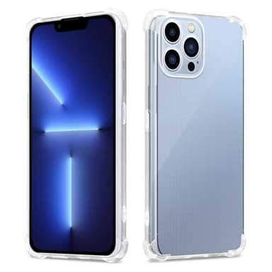 iPhone 13 PRO MAX Suojakuori Kotelo (Läpinäkyvä)