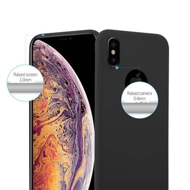 Suojakuori iPhone XS MAX Kotelo (Musta)